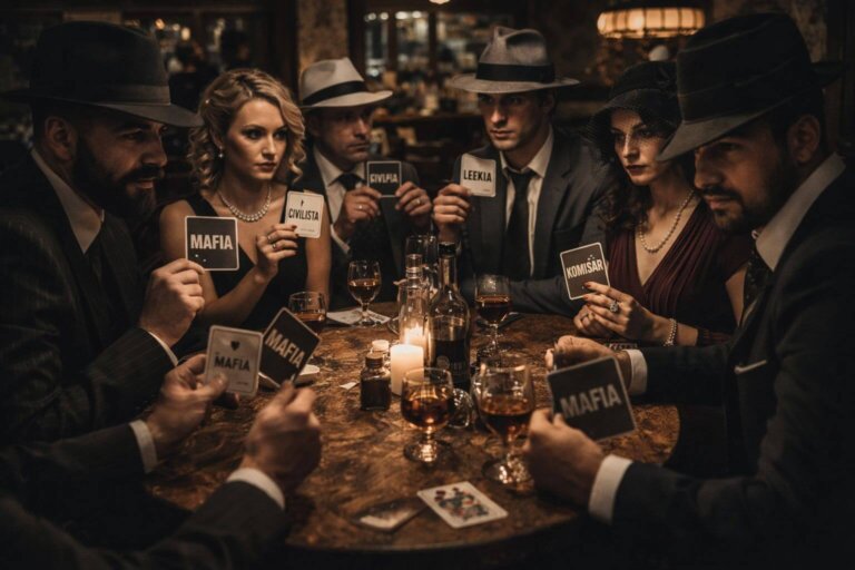 Mestečko Vivilo Nero – mafiánska zážitková hra