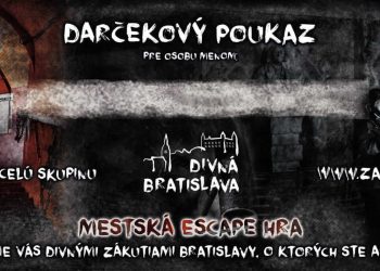 Escape room Bratislava - darčekový poukaz - Divná Bratislava | zazito.ooo