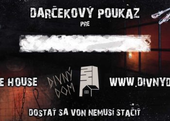 Escape room Bratislava - darčekový poukaz - Divný dom | zazito.ooo