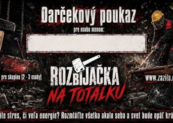Darčekový poukaz na Adrenalínový zážitok Rozbíjačka na totálku - zažito